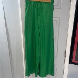 Missguided, green, trouser pants, size small